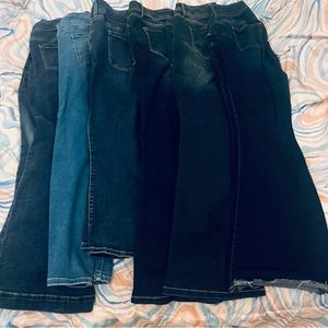 Lot of 6 size 16 (short) Torrid jeans